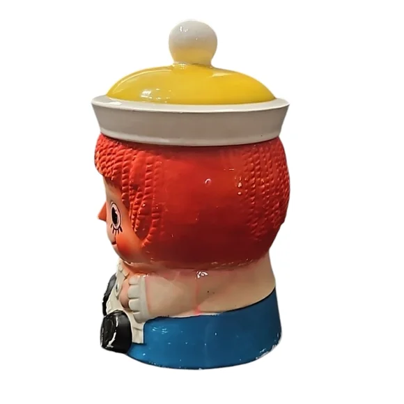 Raggedy Ann Cookie Jar From Japan 1960's - Picture 2 of 10